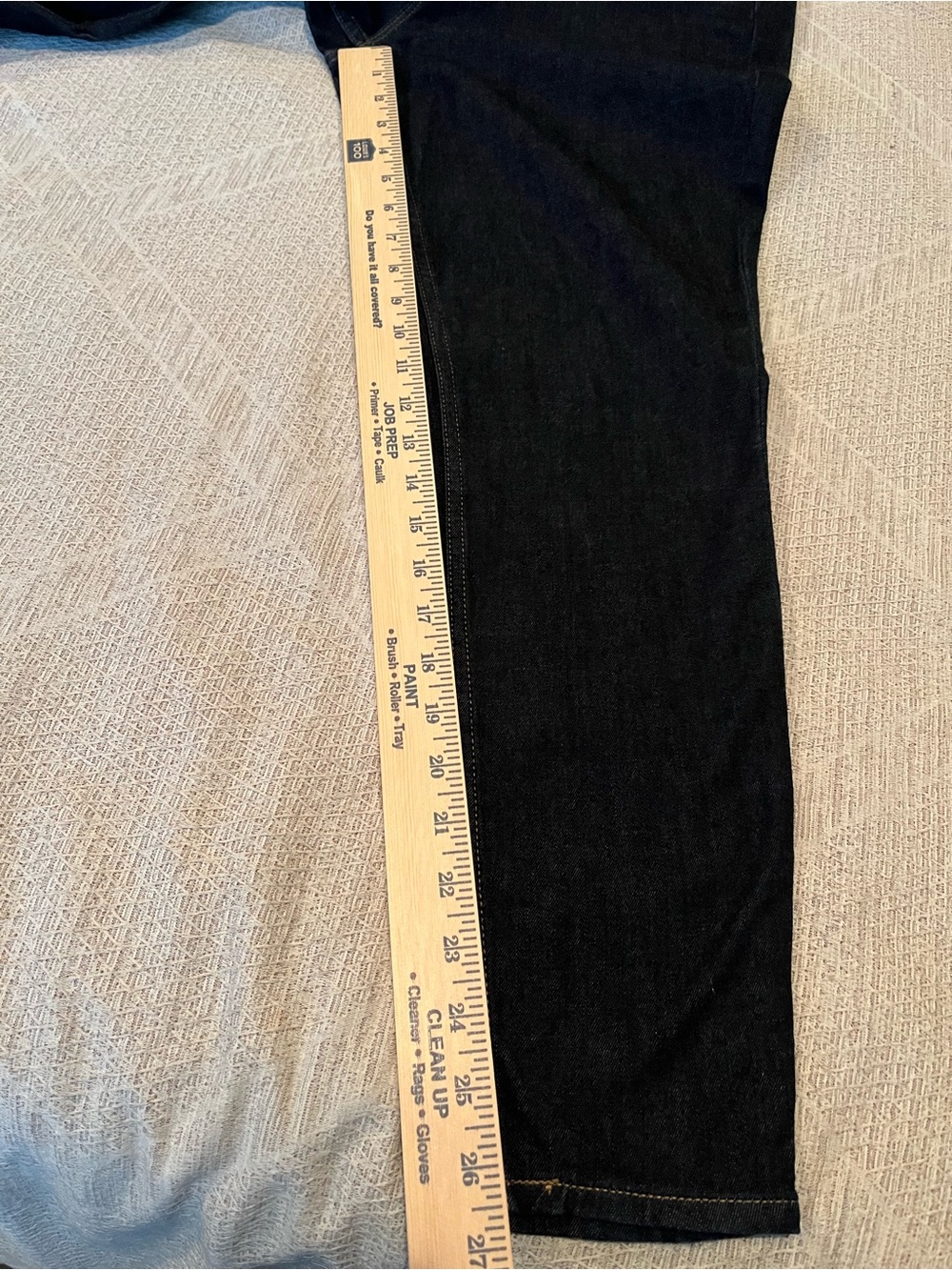 White House Black Market Sculpt Skinny Ankle High-Rise Dark Blue Denim Jeans - Picture 5 of 5